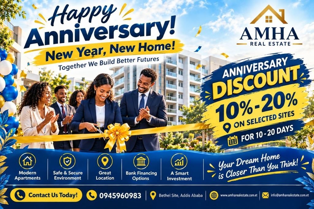amha real esate happy aniversery